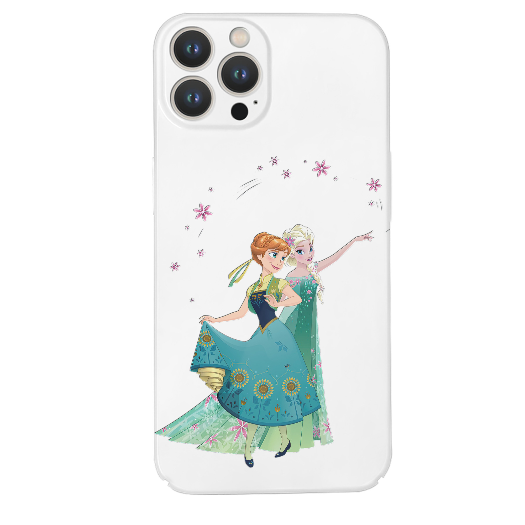 （画像用） アナと雪の女王 アンナ エルサ Frozen Anna Elsa 【iPhone 14シリーズ対応】ハードケース